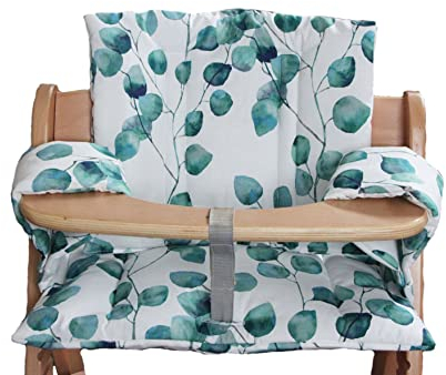 Sitzkissen Sitzverkleinerer Eukalyptus für Hauck/Alpha Treppenhochstuhl