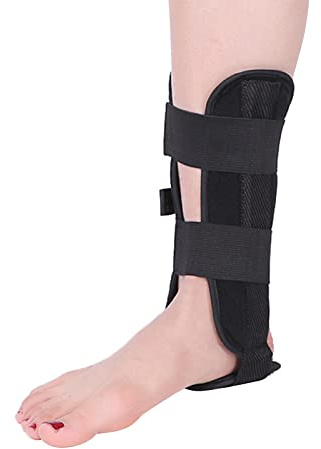 YJZQ Knöchelstütze Knöchelbandage Fuß Knöchel Stabilizer Einstellbare Knöchelorthese Fußschiene Knöchelstütze Ideal für die Wiederherstellung von Verstauchungen und Bänderrissen
