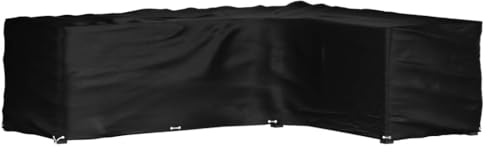 vidaXL L-Shaped Garden Furniture Cover 16 Eyelets 260x210x80 cm