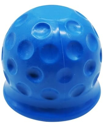Anhängerkupplung Ball Abdeckung, Gummi Abschleppkupplung Ball 50mm Abdeckung, Protector Ersatz Zubehör für RV, LKW, Boot, Anhänger (Blau)