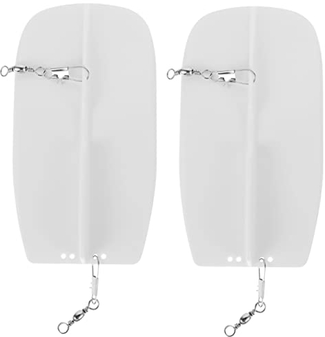 Kisangel Lot De 2 Planches De Plongée Portables pour La Pêche À La Traîne Fabriquées en Matériau Robuste