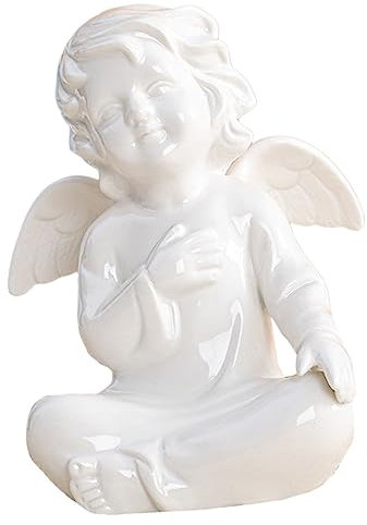 PRETYZOOM Keramik Engel Figur Engel Statue Europäischen Stil Wohnkultur Engel Dekoration