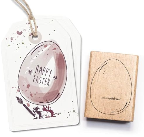 cats on appletrees Stempel Ei