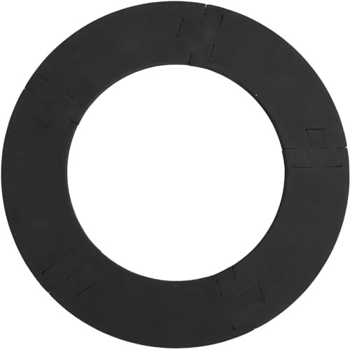 Sobeta Anillo Envolvente para Tablero de Dardos, Protector de Pared Redondo de 28.5 Pulgadas, Tablero de Dardos de Espuma EVA autorreparable de Alta Densidad, Alfombrillas de Dardos fáciles de