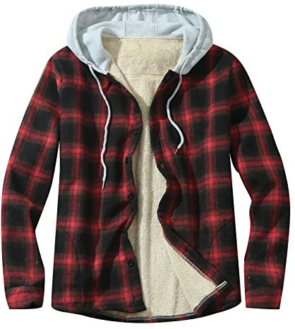 SRZYMJ Parka Herren Winter Wasserdicht Dicker Übergangsmantel Wintermantel Parka Übergangsjacke Freizeitjacke Outdoorjacke Funktionsjacke Dünn Softshelljacke Sweatjacke Steppjacke Fleecejacke