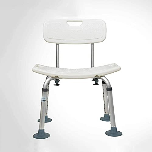 Chaise de douche réglable en hauteur, siège de douche avec accoudoirs et dossier, charge maximale 150 kg, élévateur de baignoire pour personnes âgées, aide les seniors et les personnes handicapé