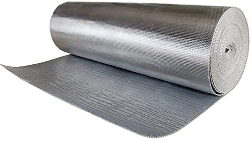 Heizkörperreflektorfolie, Isolierfolie, wärmereflektierende Platten, reflektierende Folie, Isolierung, Dampfsperre, Rolle, gewebtes Isolierwickelmaterial aus Aluminiumfolie für Dachböden, Fenster, Ga