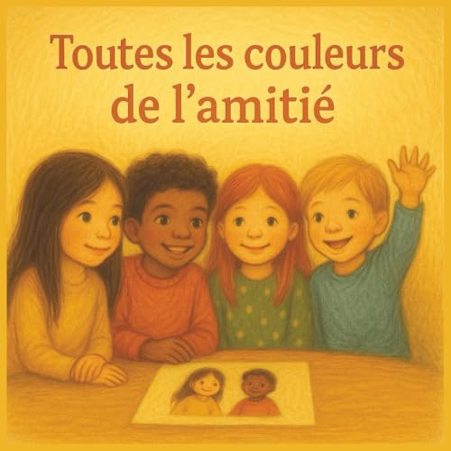 Toutes les couleurs de l'amitié: Un album jeunesse sur la diversité, la tolérance et la beauté des différences