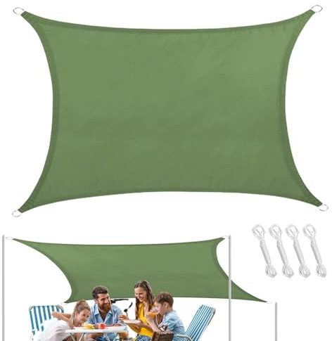 Parasole per esterni, in tessuto Oxford con blocco UV, per patio, laghetto, parcheggio, campeggio, cortile, prato,