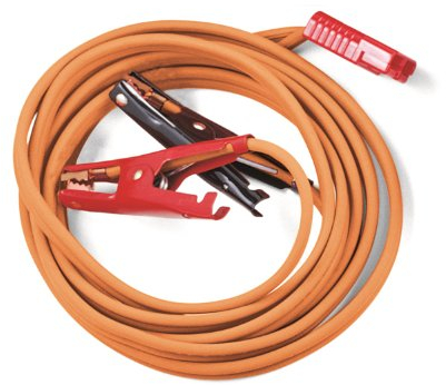WARN 26769 Winch Accessory: Quick Connect Booster Power Cable with Connector Clamps, 16' Length