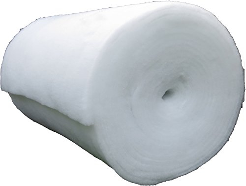 pemmiproducts Spezial Patchworkvlies 150g/m², 1 m x 5 m, ca. 2 cm dick, 100% Polyester, Volumenvlies, Polstervlies, Vliesstoff, Polsterwatte, Watte
