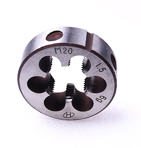 ATOPLEE Gewindeschneidmatrize metrisch gerade [M20 x 1,5, 1 Stück]