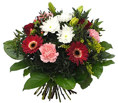 Blumenstrauß 2000 Dank mit Handgeschriebener Karte Blumenversand