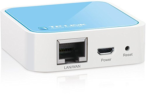 TP-Link TL-WR702N - Router inalámbrico (N150 Mbps, Modos: Punto de Acceso, Router, Cliente, Bridge y repetidor), Azul