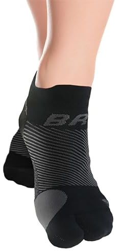 ORTHOSLEEVE BR4 BUNION RELIEF SOCKS M BLACK