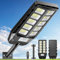 Adewalk 2000W Lampione Solare Led Esterno con Telecomando, IP66 Impermeabile Lampada Stradale Solare con Sensore di Movimento, 6500K Super Bright Lampioni da Giardino Esterno Solari per Garage Strada