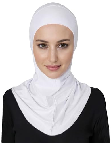 Lina & Lily Jersey Ninja Unterkappe mit Nackenbezug für Muslimische Frauen Vollständige Abdeckung