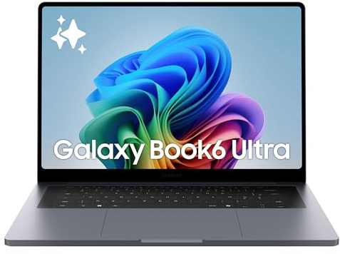 Samsung Galaxy Book6 Ultra 16, PC Portable IA, Processeur Intel Core Ultra 7, Mémoire 32 Go RAM, 1 To SSD, NVIDIA RTX 5070 GPU, Écran Tactile Dynamic AMOLED 2X, Autonomie Très Élevée, Anthracite
