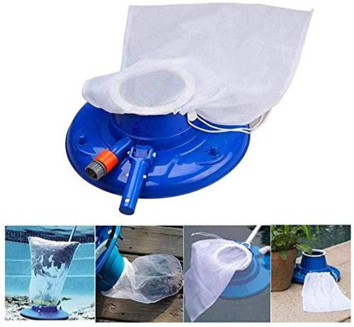 zaizai Nettoyage de Piscine Aspirateur de Fond Piscine avec Nettoyeur de Brosse Bassin Spa Eaux usées Bassin d'aspiration Accessoires Outil de Nettoyage pour Petites piscines Bassins Whirlpools