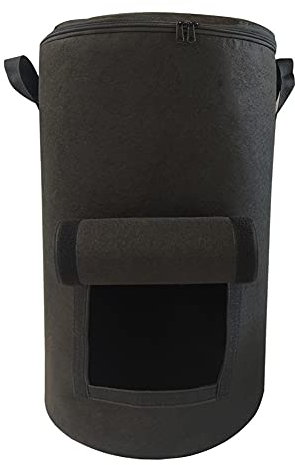 Uposao Compost Bag Garden Waste Bin Environmental Homemade Organic Fermented Non-woven Fabric Compost Bag Outdoor Kitchen Waste Disposal Composter Bag For Kitchen Garden Yard