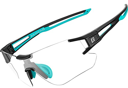 ROCKBROS Cycling Sunglasses Photochromic Bike Glasses for Men Women Sports Goggles UV Protection