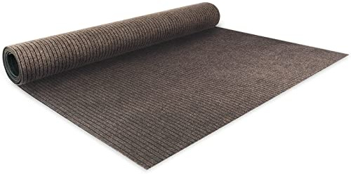 Floordirekt Nadelfilz Bodenbelag Atlas 100 x 300 cm, Beige - Meterware - pflegeleichter Gewerbe Teppichboden - schalldämmend, rutschhemmend - Teppich Läufer - Büro Messe