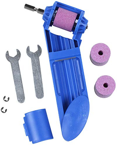 Hundnsney Drill Sharpener 2-12.5mm Portable Corundum Grinding Wheel Drill Polishing Grinder Grinding Wheel Sharpener Sharpener()