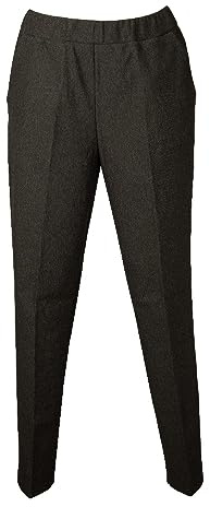 RAGNO Pantalone Donna Lungo Elastico in Vita e Tasche Laterali in Jersey Invernale Articolo D850P7 Pant.Chino Tasche