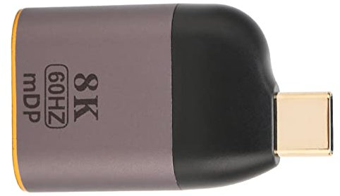 Gonetre Adaptador USB C a Displayport USB C a Mini Dp Adaptador USB C macho a Mini Dp Hembra USB C a Mini Displayport Adaptador USB C a Mini Dp 8k Adaptador USB C a Displayport 8k