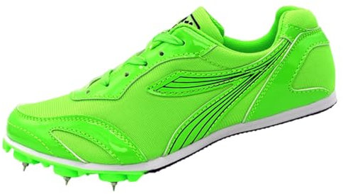HENXUE Laufspikes Für Kinder, Leichtathletik-Spike-Schuhe, Leichtathletik-Spikes Für Mädchen, Leichtathletik-Spikes Für Damen, Atmungsaktiv, Leicht, Atmungsaktiv, Unisex-Erwachsene,001,33