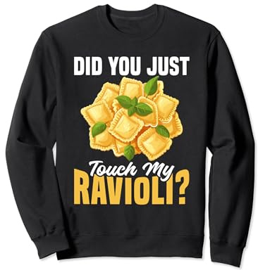 Roulette de découpe pour raviolis italiens pour amateurs de pâtes Sweatshirt