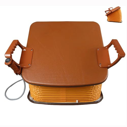 OZBME Cuscino per Sedia elevabile Elettrico, seggiovia Portatile e Supporto per Divano Cuscino per Sedile elevatore Elettrico con Maniglie per Il Trasporto per Anziani e disabili