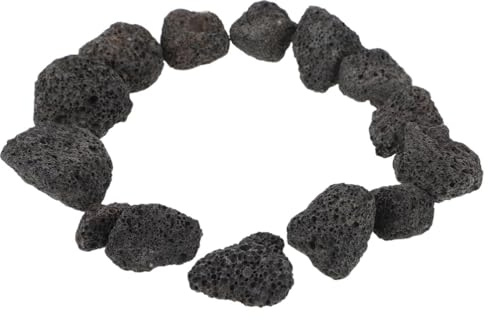 HOLIDYOYO 1 Beutel Mini-Natürliches Schwarzes Lavagestein Für Aquarien Vulkangestein Gartenbau-Lavagesteinserde Für Die Landschaftsgestaltung Pflanzenentwässerung Kleiner Lavagesteinskies