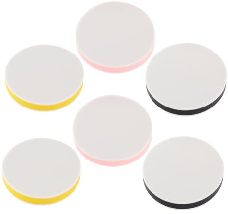 DIYEAH Easy Peel Carving Blocks - 6-teiliges Set Aus Weichen Stempelblöcken Aus Gummi