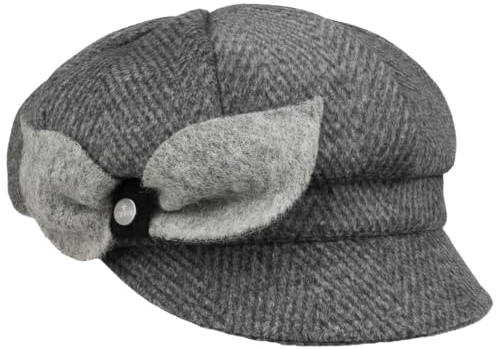 LIERYS Montova Ballonmütze Made in Italy Damen Winter grau One Size