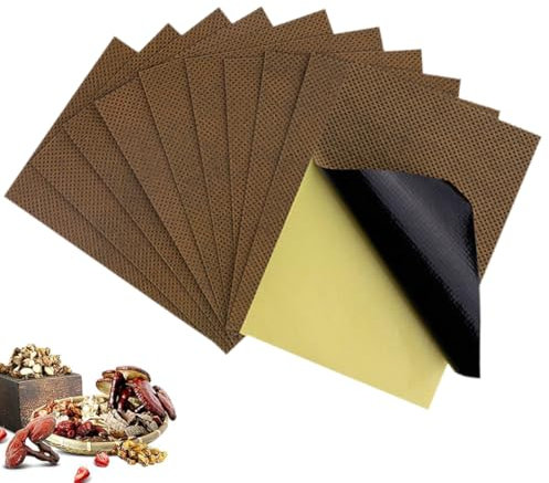 JAWUZ 80 patchs Serlium Patch Chauffant, Patch Chauffant Dos Patch Anti Douleur pour les douleurs musculaires et lombaires