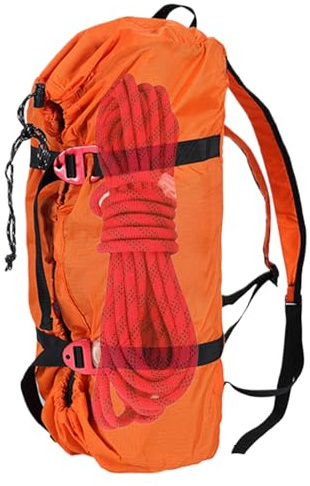 Générique Sac d'Équipement d'escalade,Sac à Corde pour Élagueur | Grand Sac Léger Polyvalent pour Randonnée Escalade Camping Spéléologie Voile et Sports de Plein Air