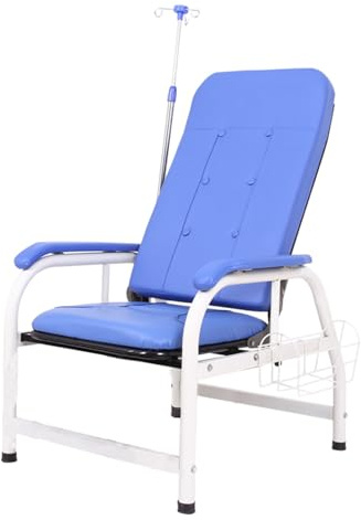 Fauteuil de phlébotomie avec accoudoirs réglables – Entièrement inclinable pour cliniques, salles d'attente, laboratoires