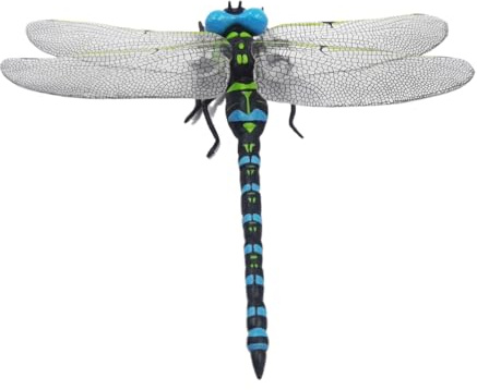 Yhsioaklo Gefälschte, Fliegenvertreiber, realistische künstliche, pädagogische Aktivitäten, abschreckende Tierfiguren für Kinder, Lernen, Garten, Rasen, Kleinkinder, Baby-Unterhaltung
