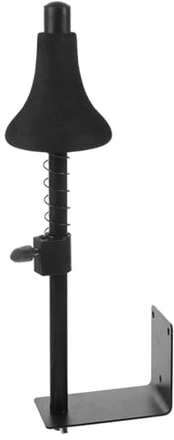 ULDIGI Gancho para Trompeta de Pared Soporte para Instrumento de Viento Soporte de Pared Fácil Instalación con Protectora para Exhibición y Almacenamiento Compacto