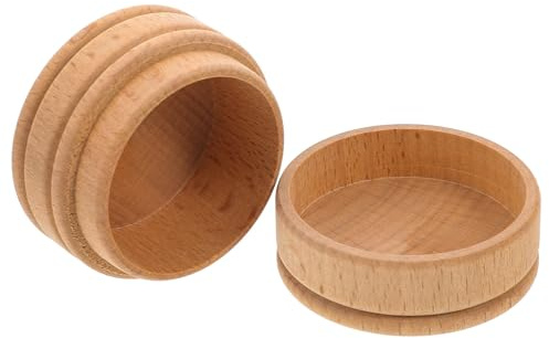 DIYEAH Caja de Dientes Niña Madera de Haya con Tapa Caja Recuerdo Infantil para Guardar Dientes de Leche Niña Segura y Decorativa