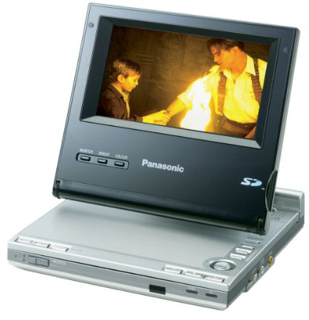 Panasonic DVD-LV65EG-S tragbarer DVD-Player Silber