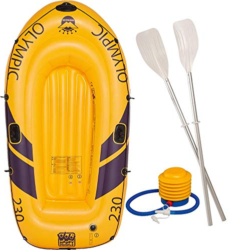 Happy People Sportboot 230er, gelb, 230x135, 77012