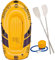 Happy People Unisex – Erwachsene Sportboot 230er Schlauchboote, Gelb, 230x135