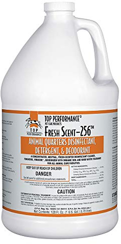 Top Performance 256 Multi-Purpose Concentrated Disinfectant, Detergent, and Deodorant