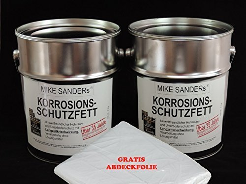 Mike Sanders Korrosionsschutzfett 8 kg Plus Abdeckplane GRATIS!!!