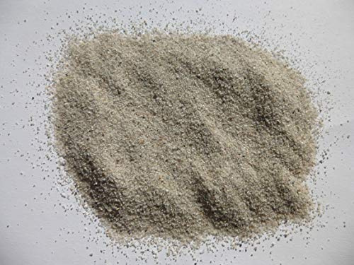 Samore 25 KG Aquariumsand Aquariensand Bodengrund 0,4-0,8 mm Aquarienkies hochrein hellgrau H1