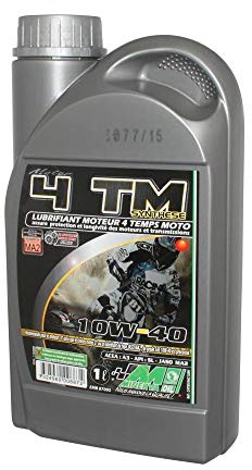 MINERVA OIL HUILE MOTEUR 4 TEMPS MINERVA MAXISCOOTER-MOTO 4TM SYNTHESE 10W40 (1L) (100% MADE IN FRANCE)