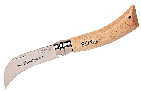 OPINEL Gärtnermesser, rostfrei, Buchenholzgriff