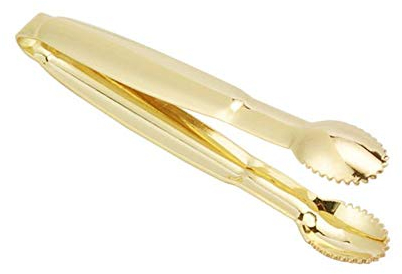 T&F Edelstahl Zuckerzange Set, Eiswürfelzange Süßigkeiten Zange Zucker Clip Servierzange Salatzange Gebäckzange für Hochzeit Party Candy Bar Büfett Grill